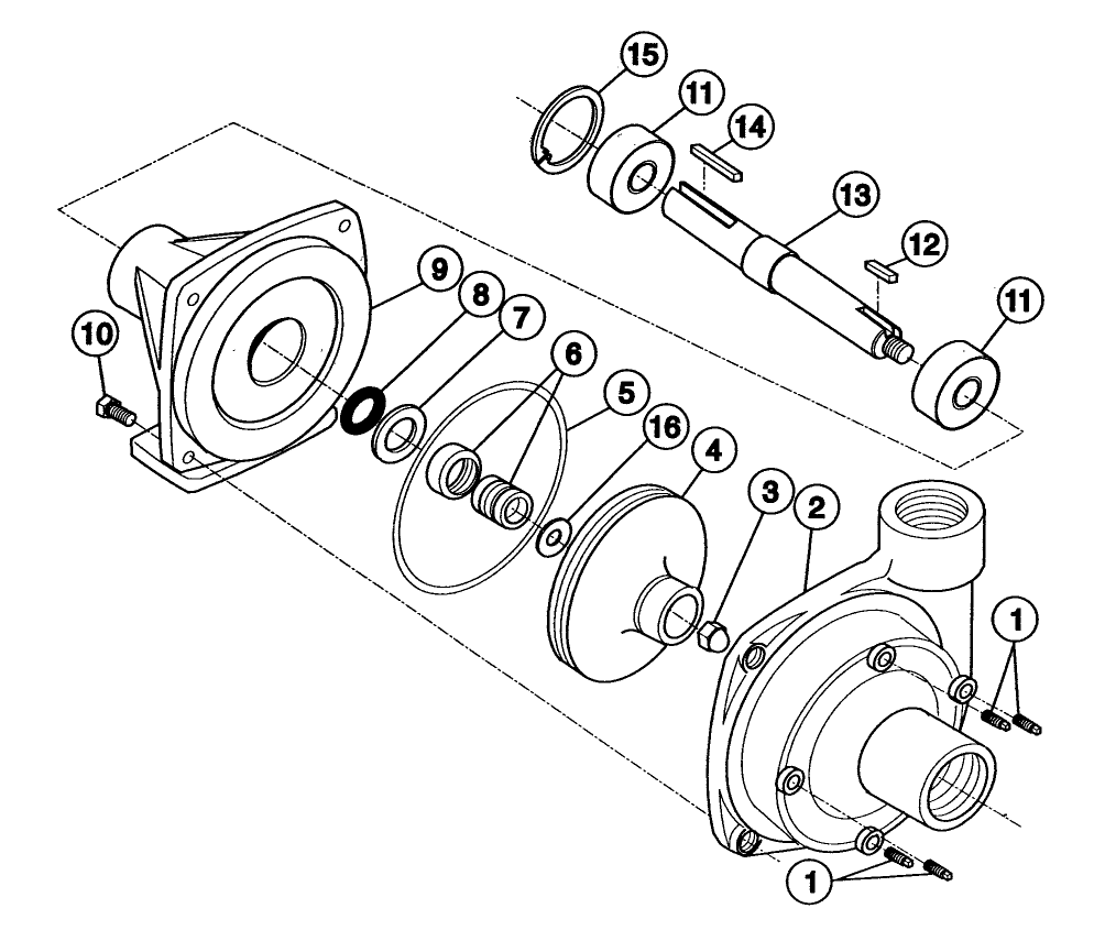 CENTRIFUGAL PUMP (93-0848)