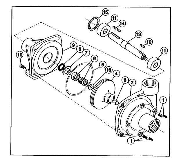 CENTRIFUGAL PUMP (93-0848)