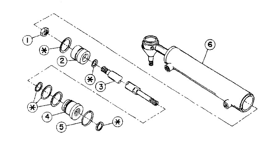 HYDRAULIC CYLINDER-93-6510