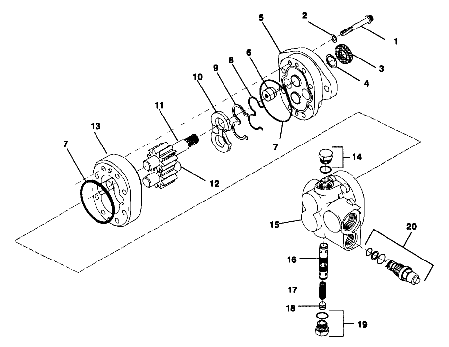 GEAR PUMP ASS-Y (93-6492)