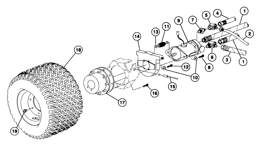 WHEEL DRIVE / MOTOR