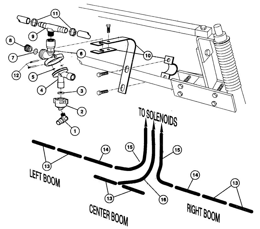 NOZZLE BODIES/BOOM HOSES