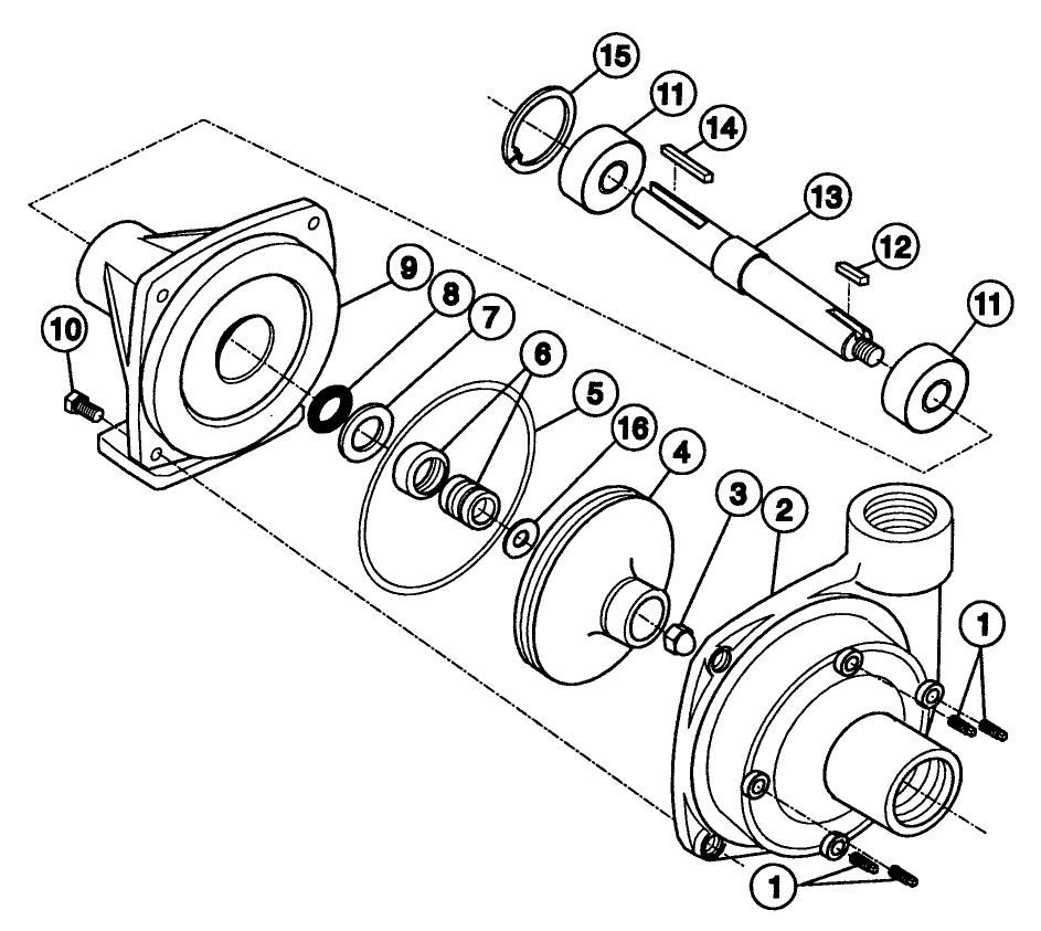 CENTRIFUGAL PUMP (93-0848)