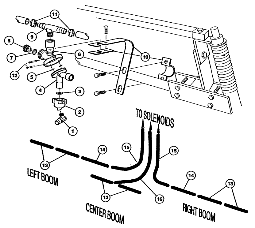 NOZZLE BODIES/BOOM HOSES