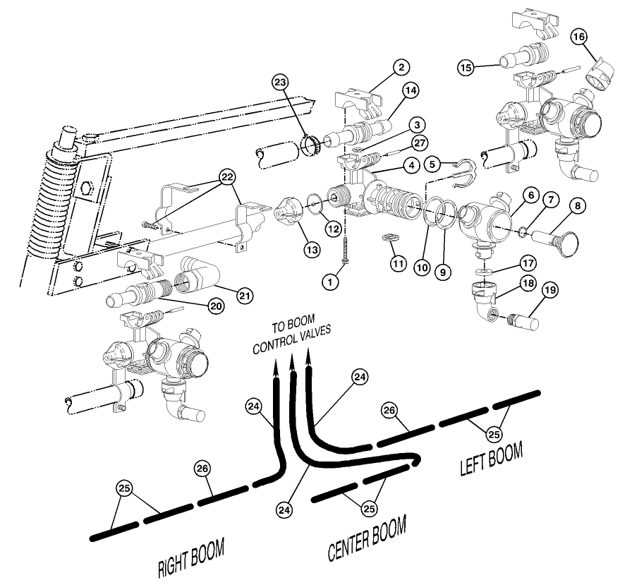TURRET BODIES & BOOM HOSES
