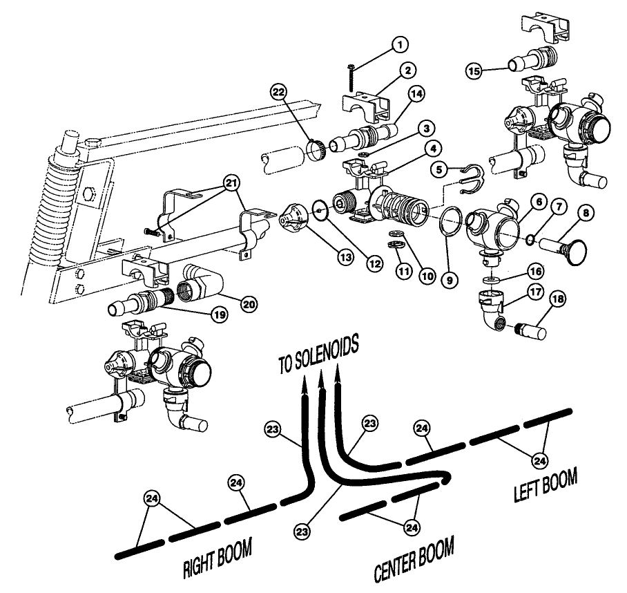 TURRET BODIES & BOOM HOSES