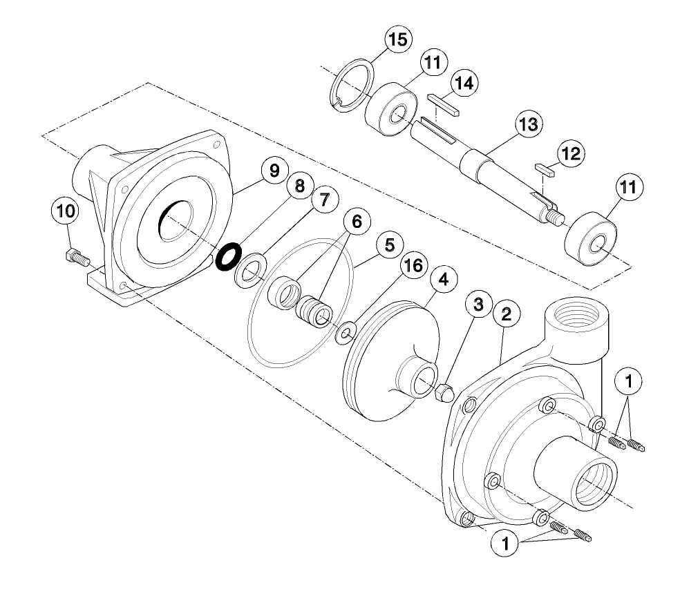 CENTRIFUGAL PUMP (93-0848)