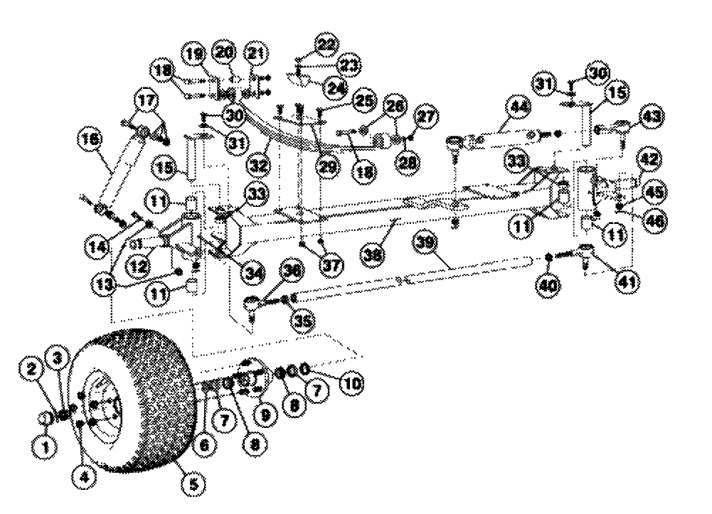 FRONT AXLE ASSEMBLY
