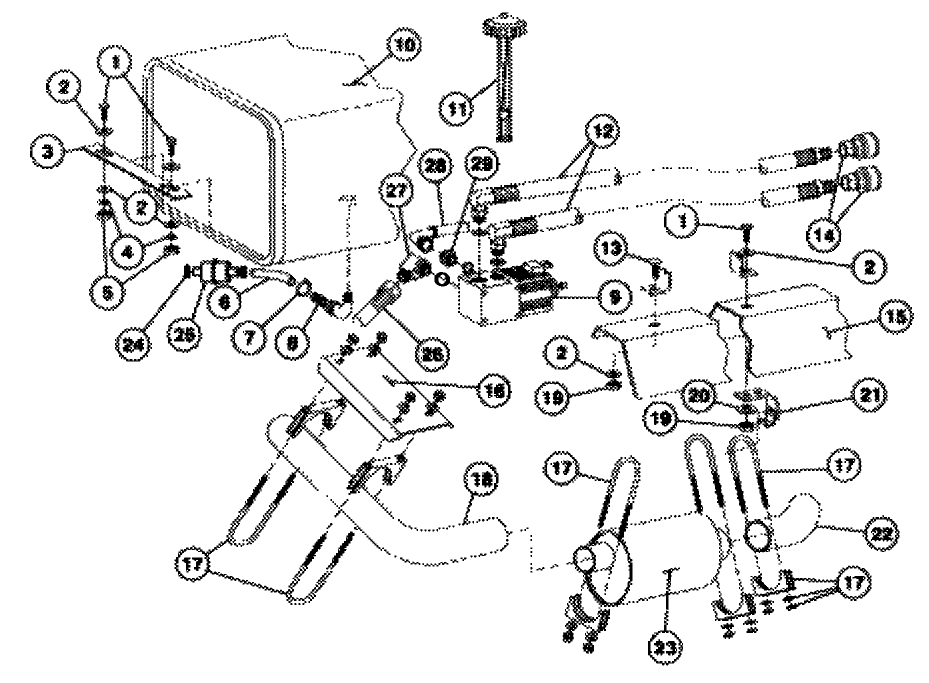 EXHAUST / FUEL TANK