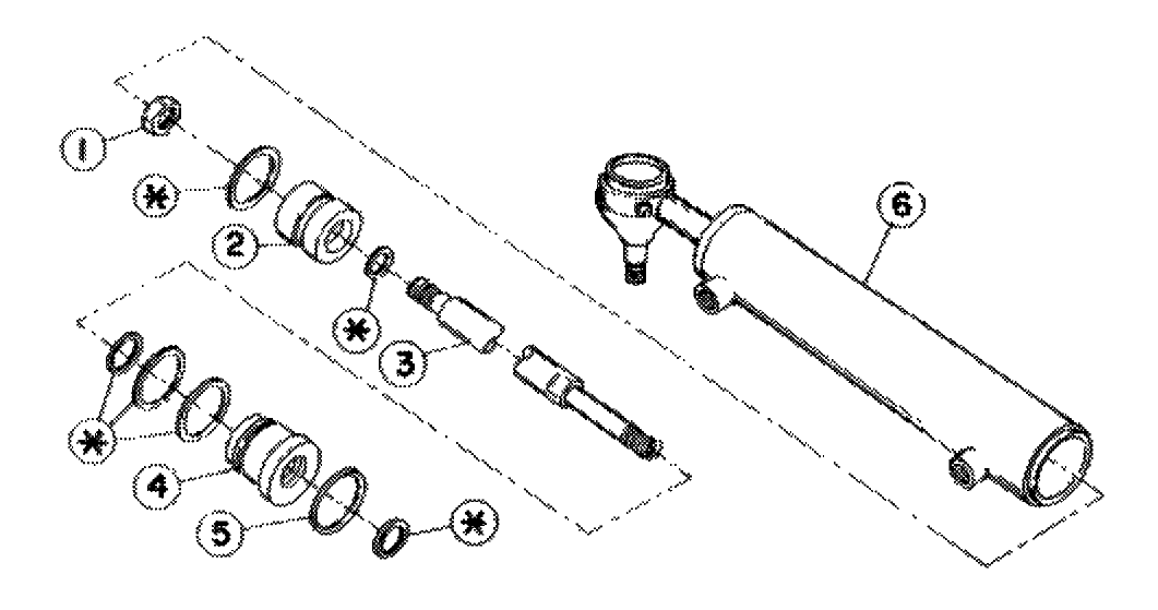 HYDRAULIC CYLINDER-93-6510