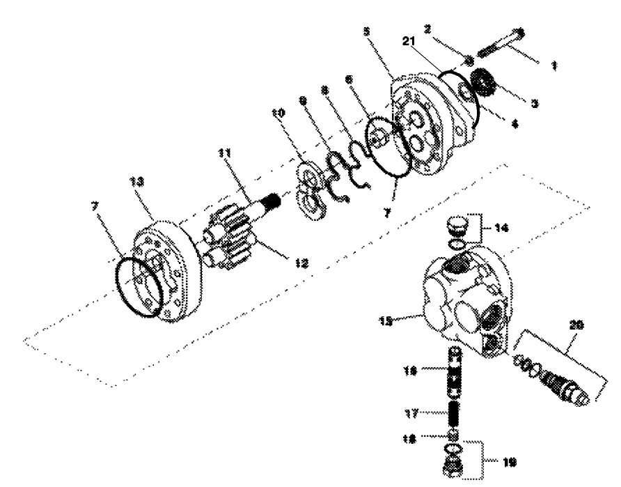 GEAR PUMP ASS-Y (93-6492)