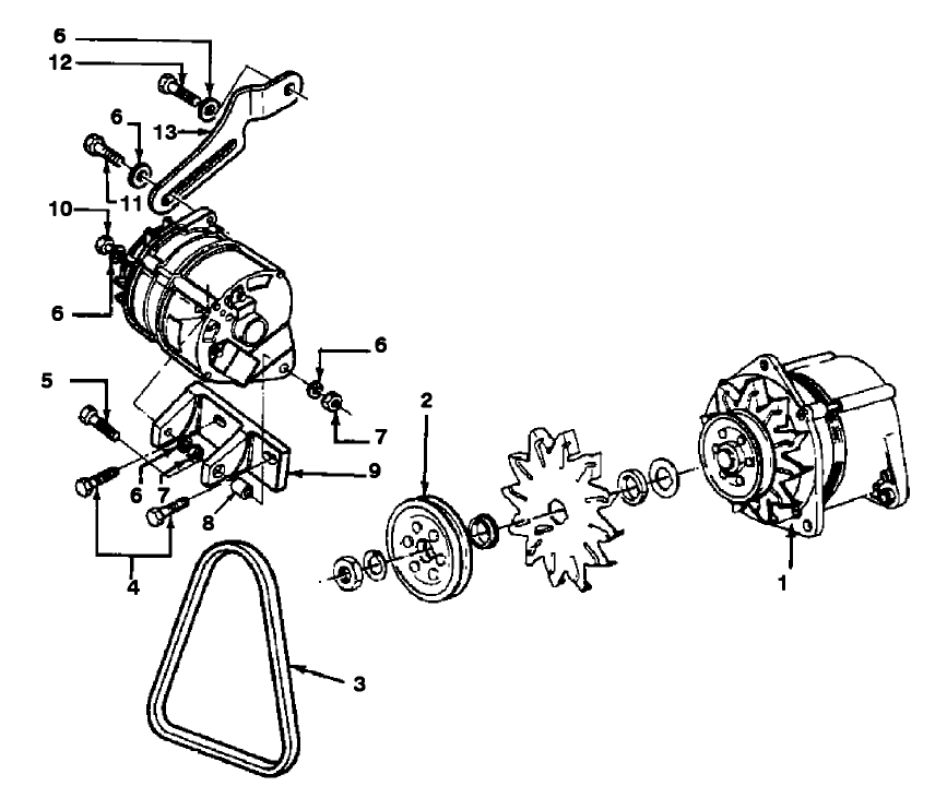 ALTERNATOR REGULATOR ASSEMBLY
