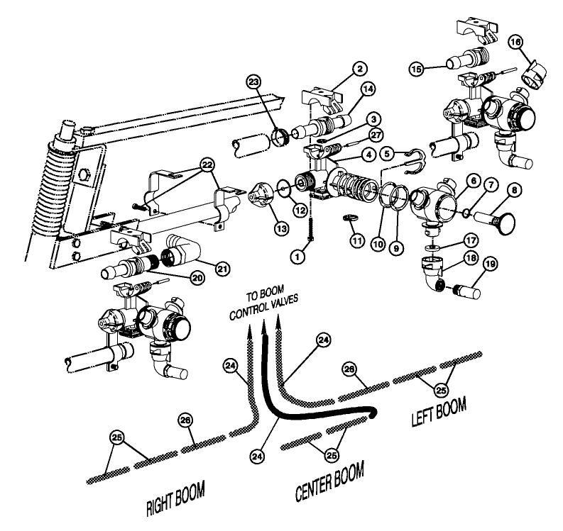 TURRET BODIES & BOOM HOSES