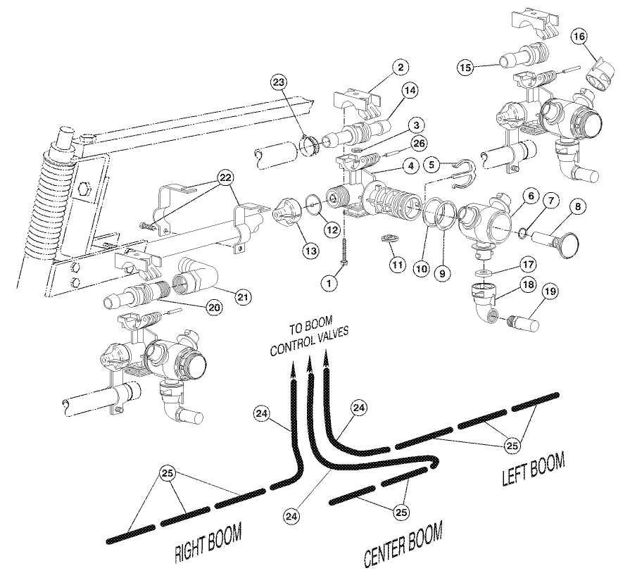 TURRET BODIES & BOOM HOSES