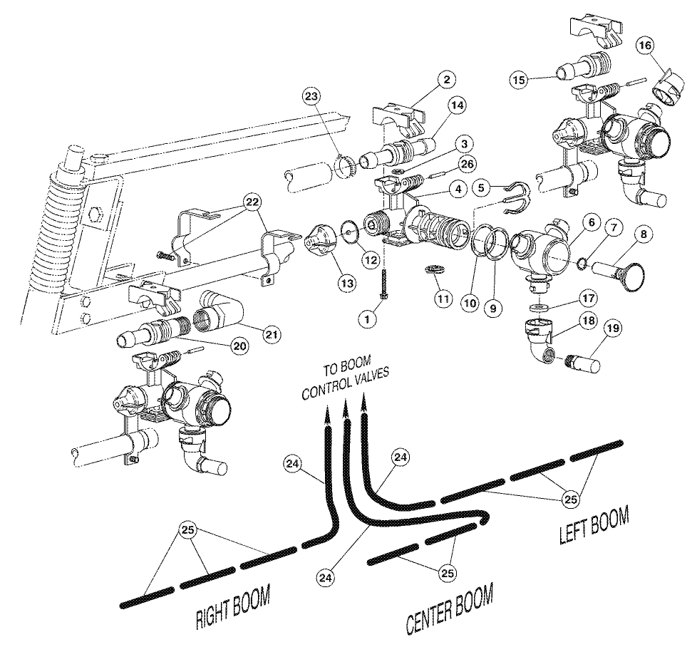 TURRET BODIES & BOOM HOSES