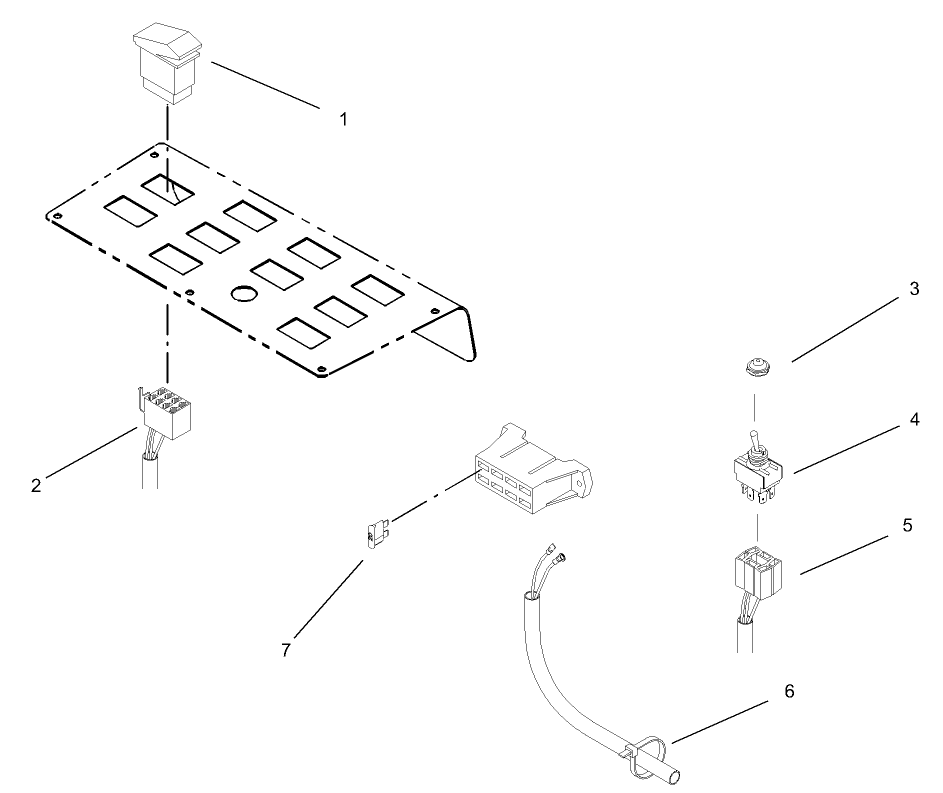 Wire Harness and Switch Assembly