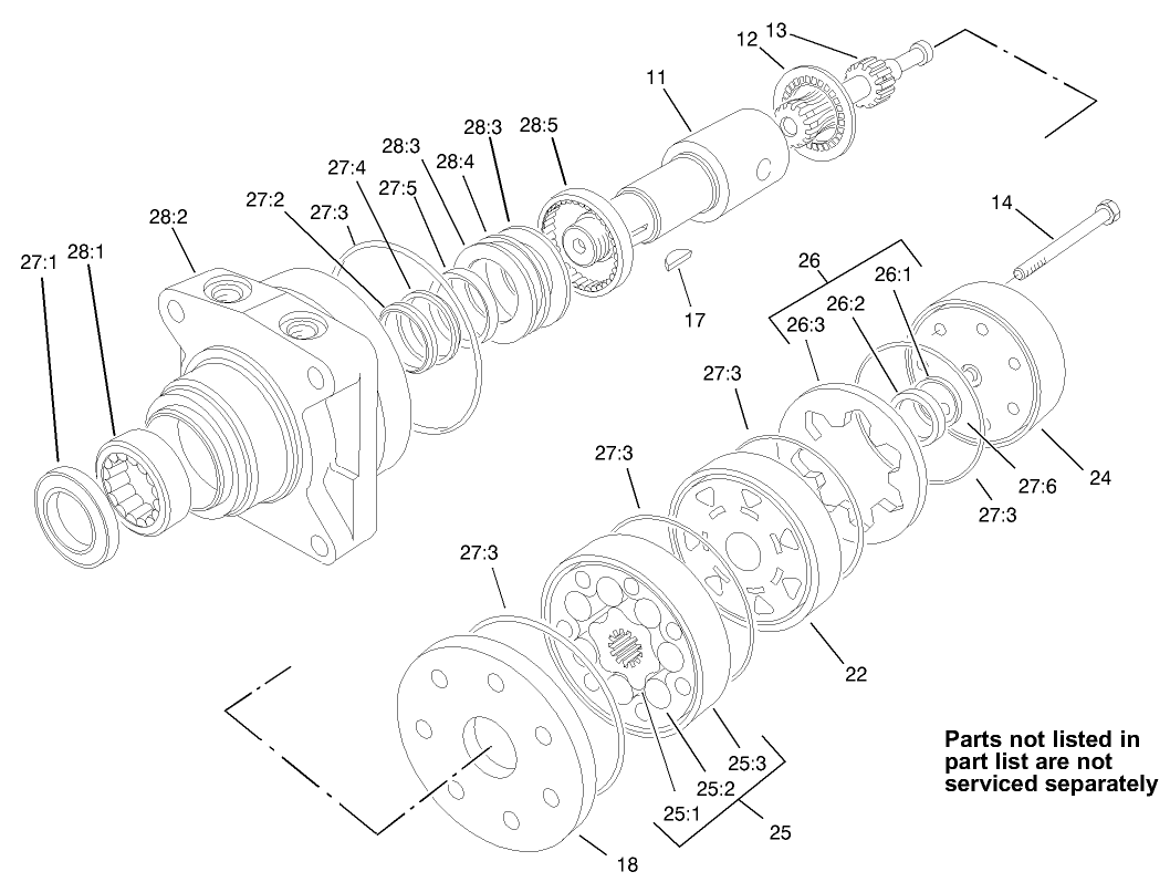 Hydraulic Motor Assembly No. 92-9199