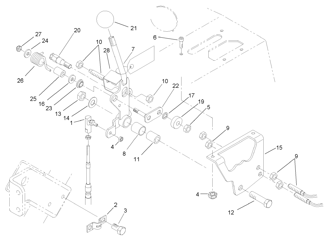 Functional Control Lever Assembly