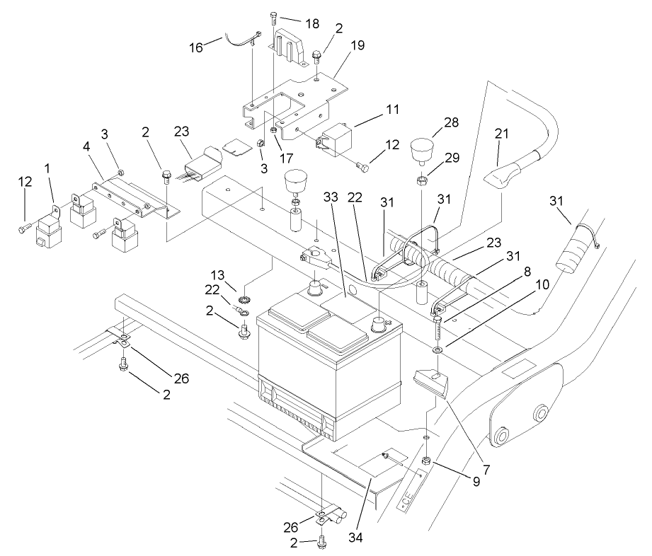 Electronics Installation Assembly