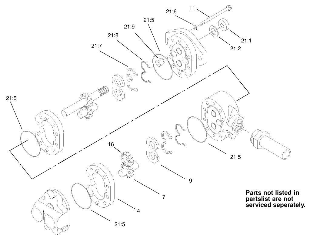 Gear Pump Assembly No. 104-7737