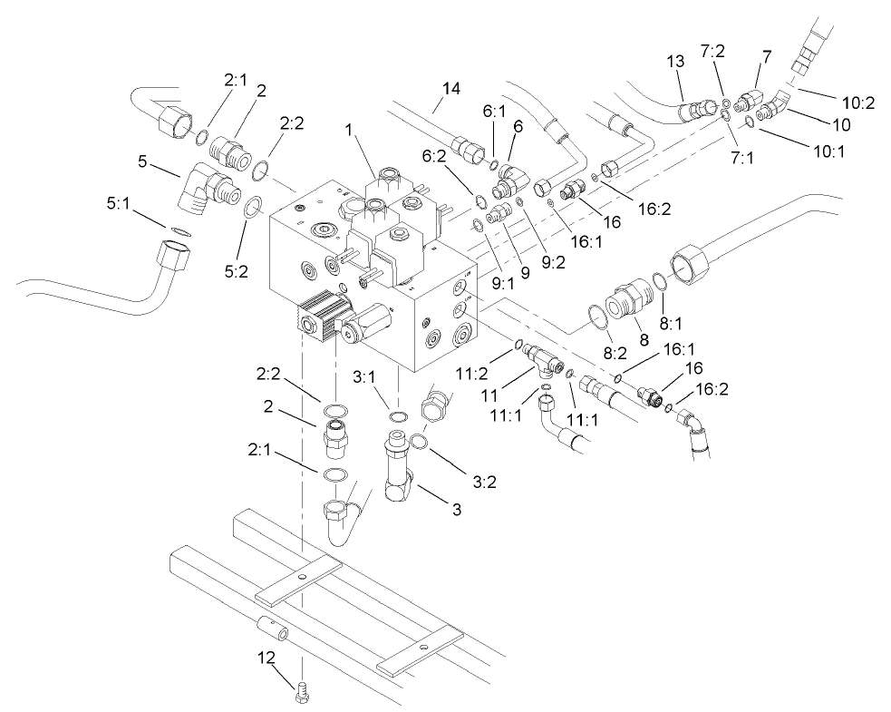 Manifold Block Installation Assembly