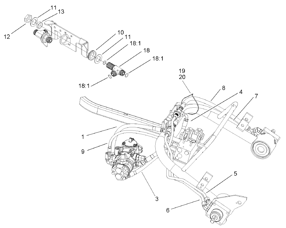 Hydraulic Traction Assembly