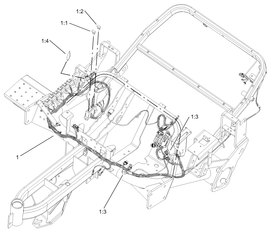 Wire Harness Routing Assembly