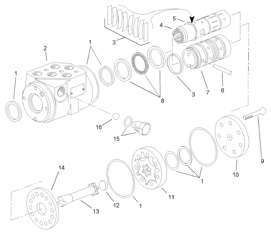 Steering Control Assembly No. 105-3315