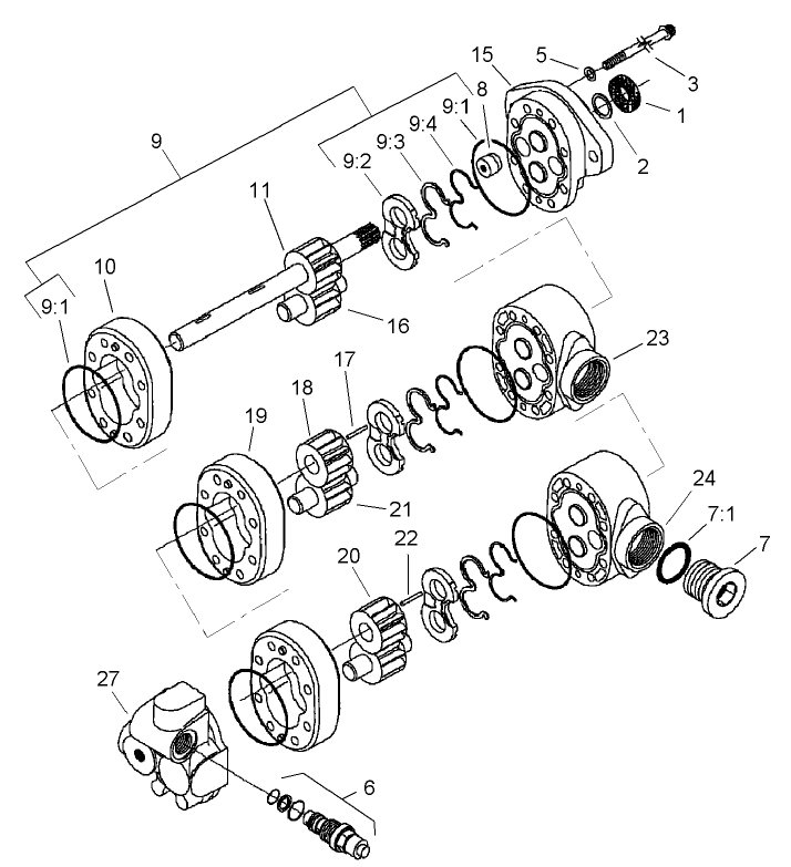 Gear Pump Assembly No. 105-3317