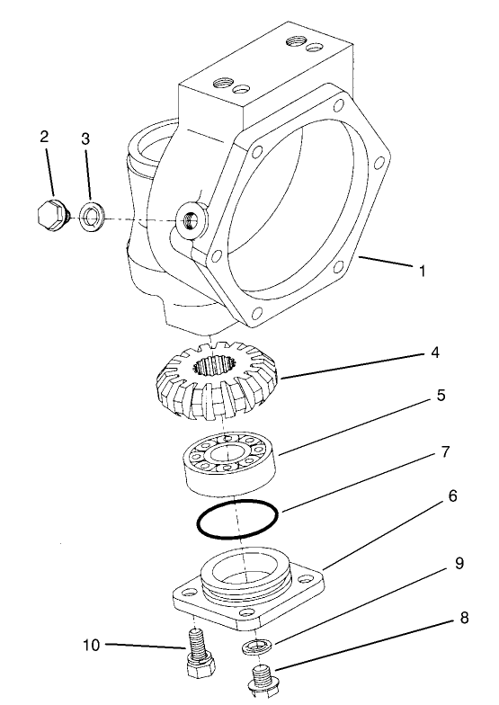 Rear Axle Assembly No. 100-3784 (Continued)  Axle Case Assembly