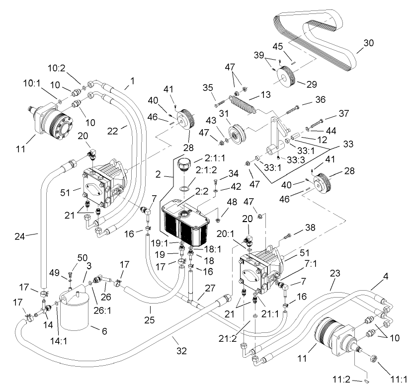 Hydraulic System Assembly