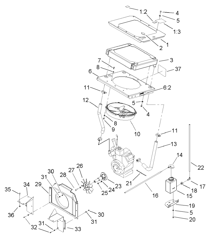 Cooling System Assembly