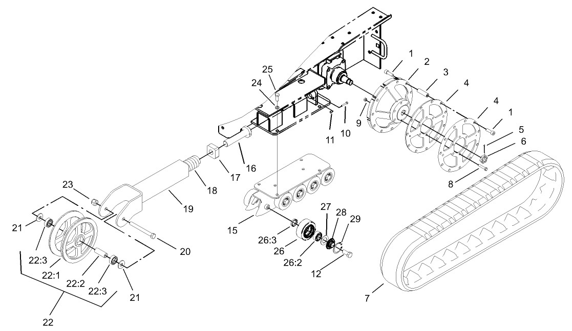 Track and Traction Assembly