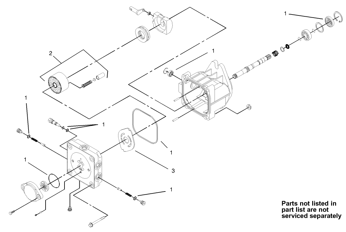 Hydraulic Pump Assembly No. 98-8432 and 98-8431