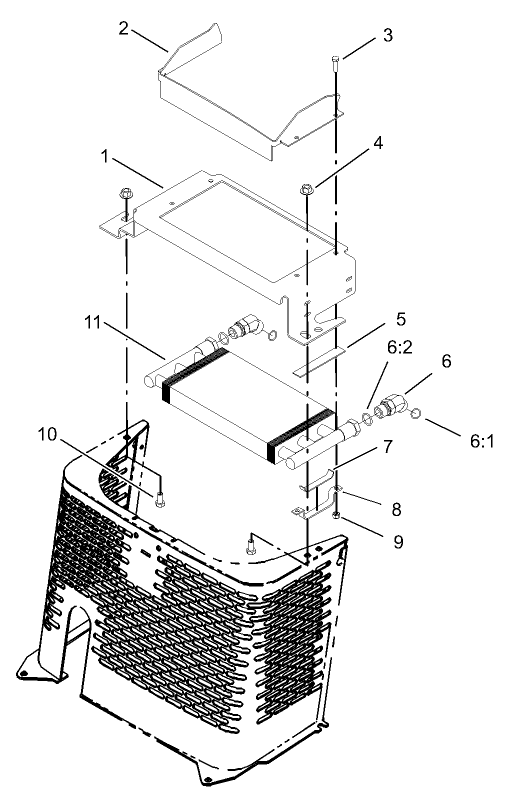 Hydraulic Cooler Assembly