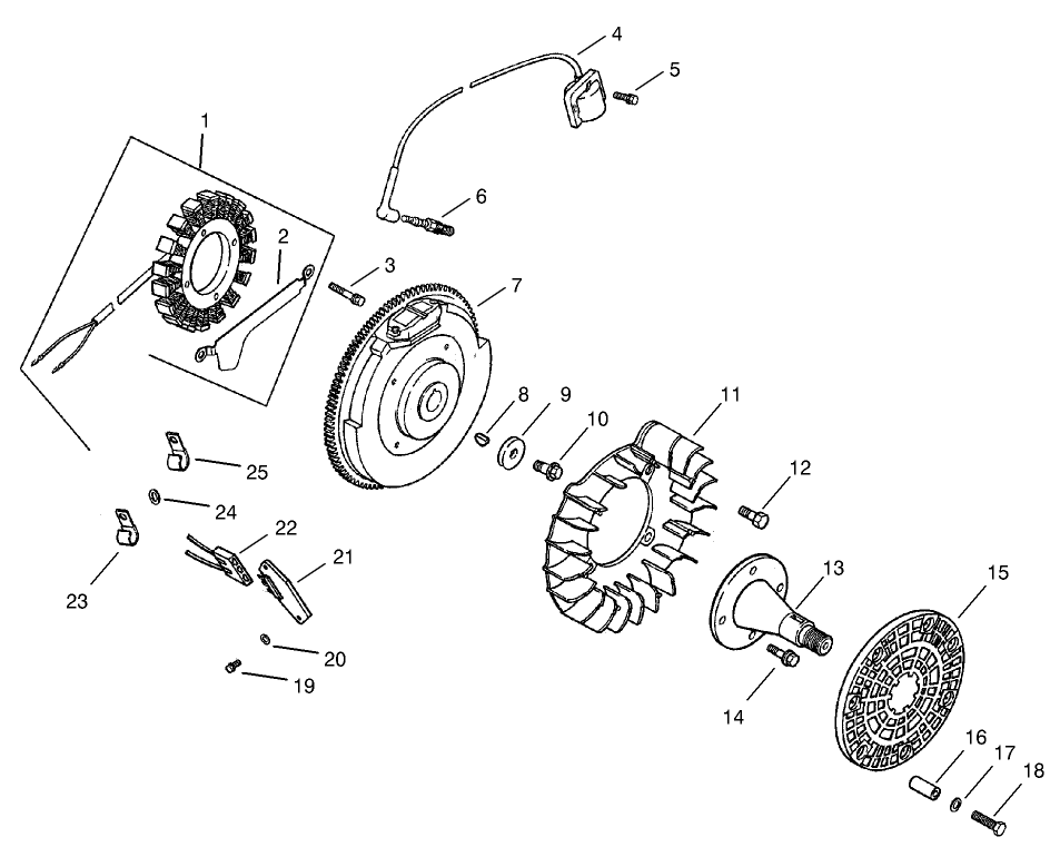 Ignition/Electrical Assembly Kohler CH20S-64656