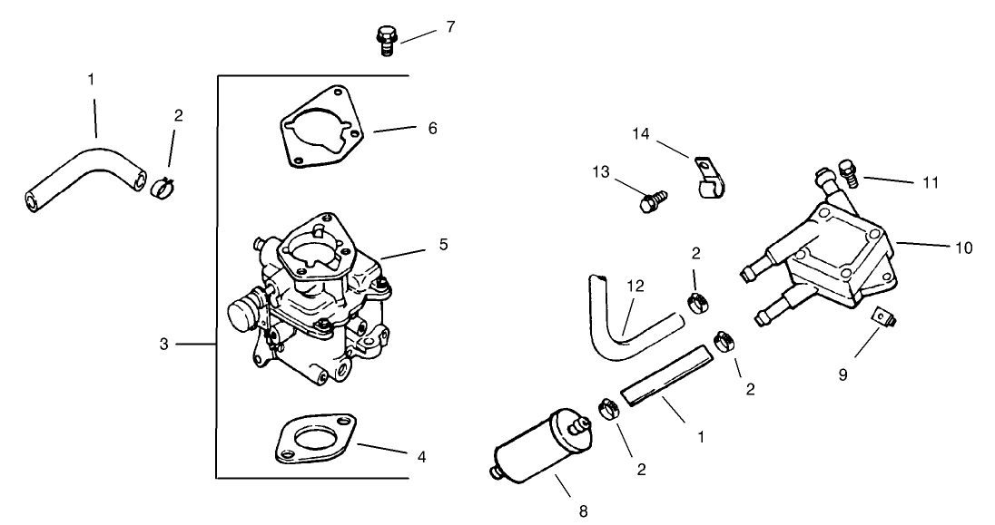 Fuel System Assembly Kohler CH20S-64656