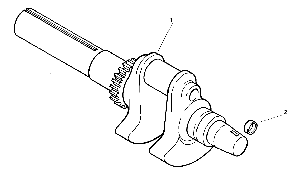 Crankshaft Assembly  Kohler CH730S-0072