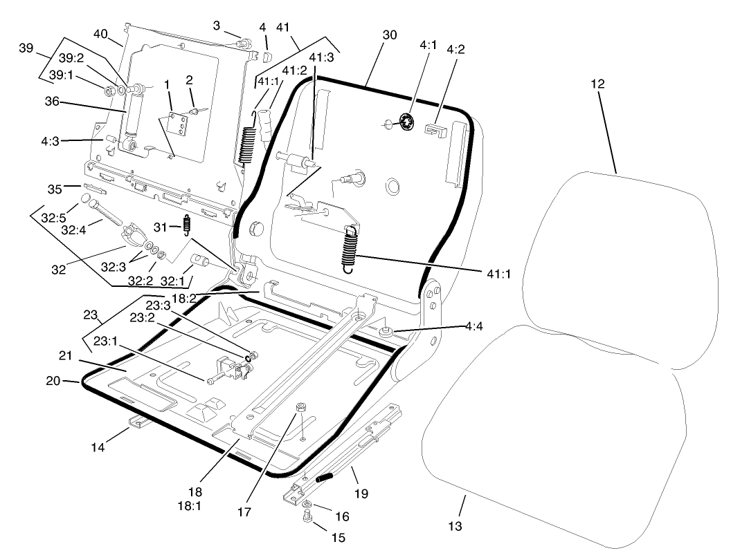 Seat Assembly No. 77-4860