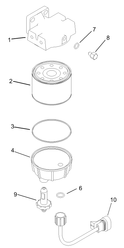 Fuel Filter Assembly No. 104-5218