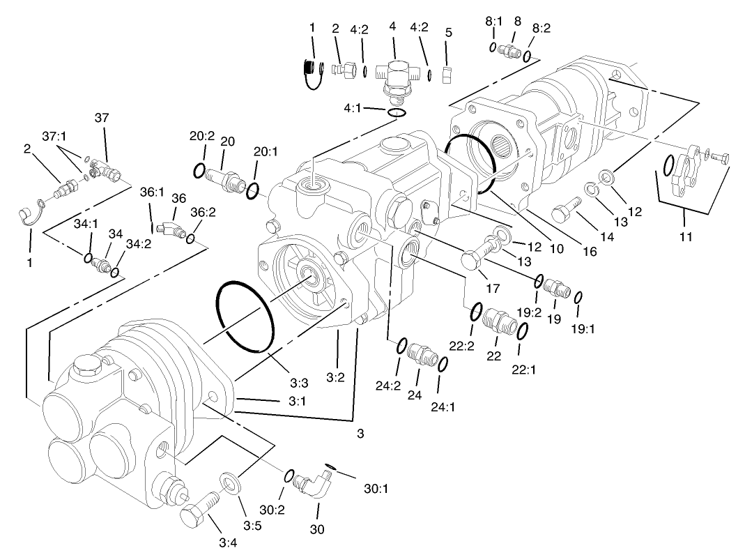 Hydraulic Pump Assembly