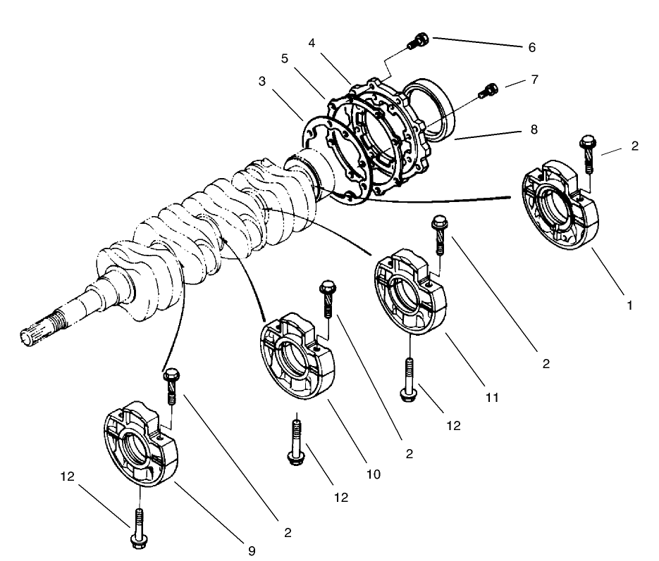 Main Bearing Case Assembly
