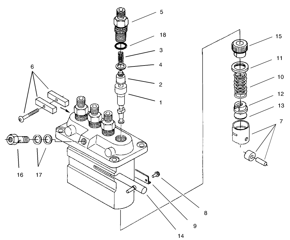 Injection Pump Assembly No. 98-7606