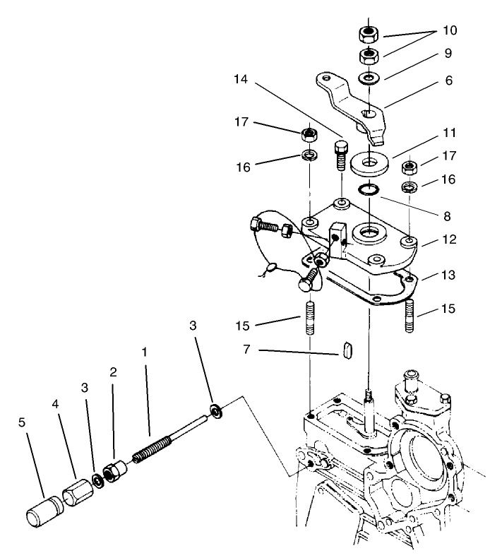Speed Control Plate Assembly