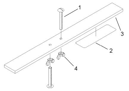 Special Tools Gauge Bar Assembly No. 98-1852