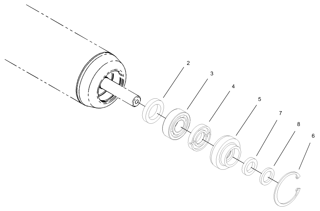 Universal Roller Assembly No. 106-9606