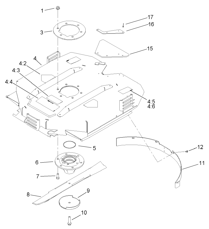 Housing and Blade Assembly