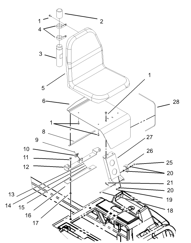 Seat Support Assembly