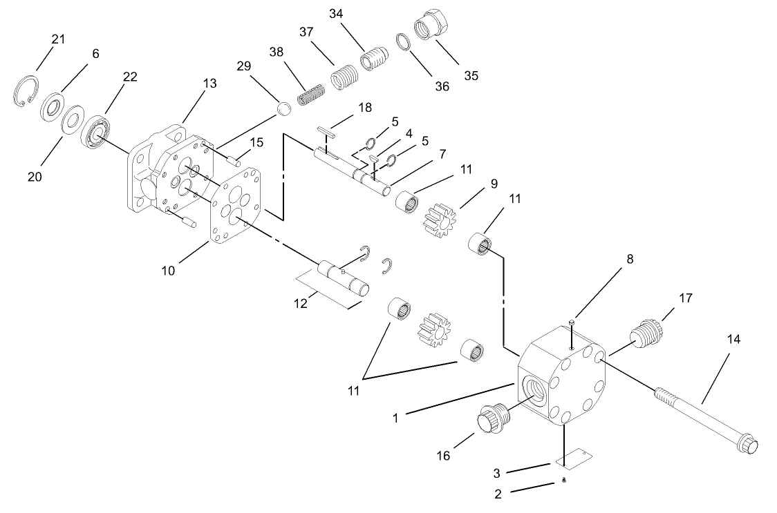 Steering Pump Assembly No. 100-8302