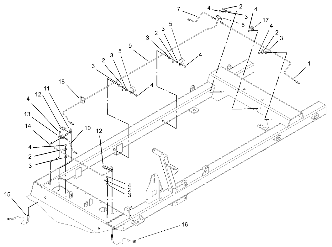 Hydraulic Brake Line Assembly